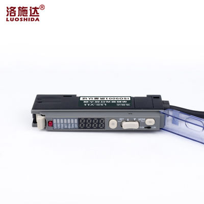Loushida V11 Economical Digital Display Fiber Amplifier with High Visibility Single Optical Sensor NPN/PNP NO/NC Output