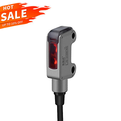 Ultra-thin Diffuse Photoelectric Sensor Flush Mount NPN 12-24V DC IP66 2-30mm Sensing Distance